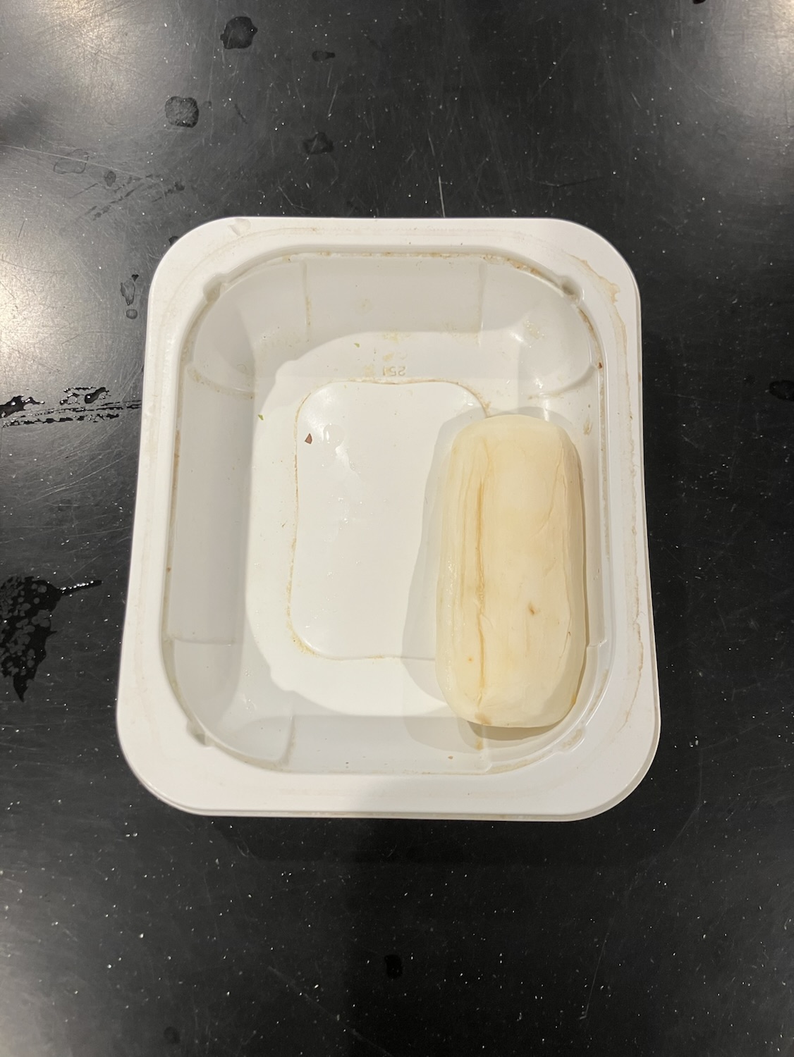 プラスチックトレーと石鹼