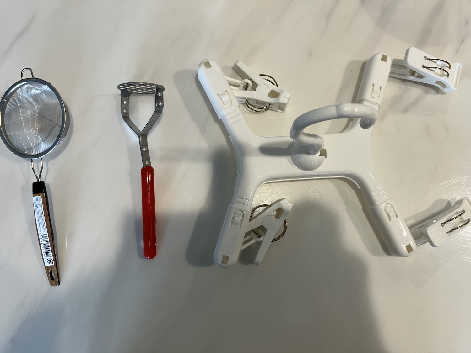 調理器具とタオルハンガー